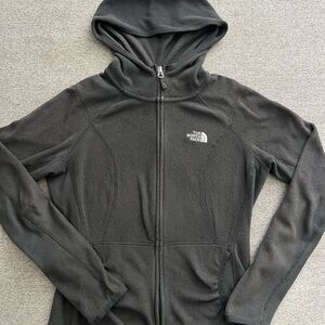 The North Face Charcoal Zip-Up Fleece Jacket